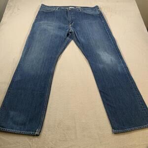 Polo Ralph Lauren Jeans Mens 40x32 Blue 867 Classic Straight Cotton Fade Whisker